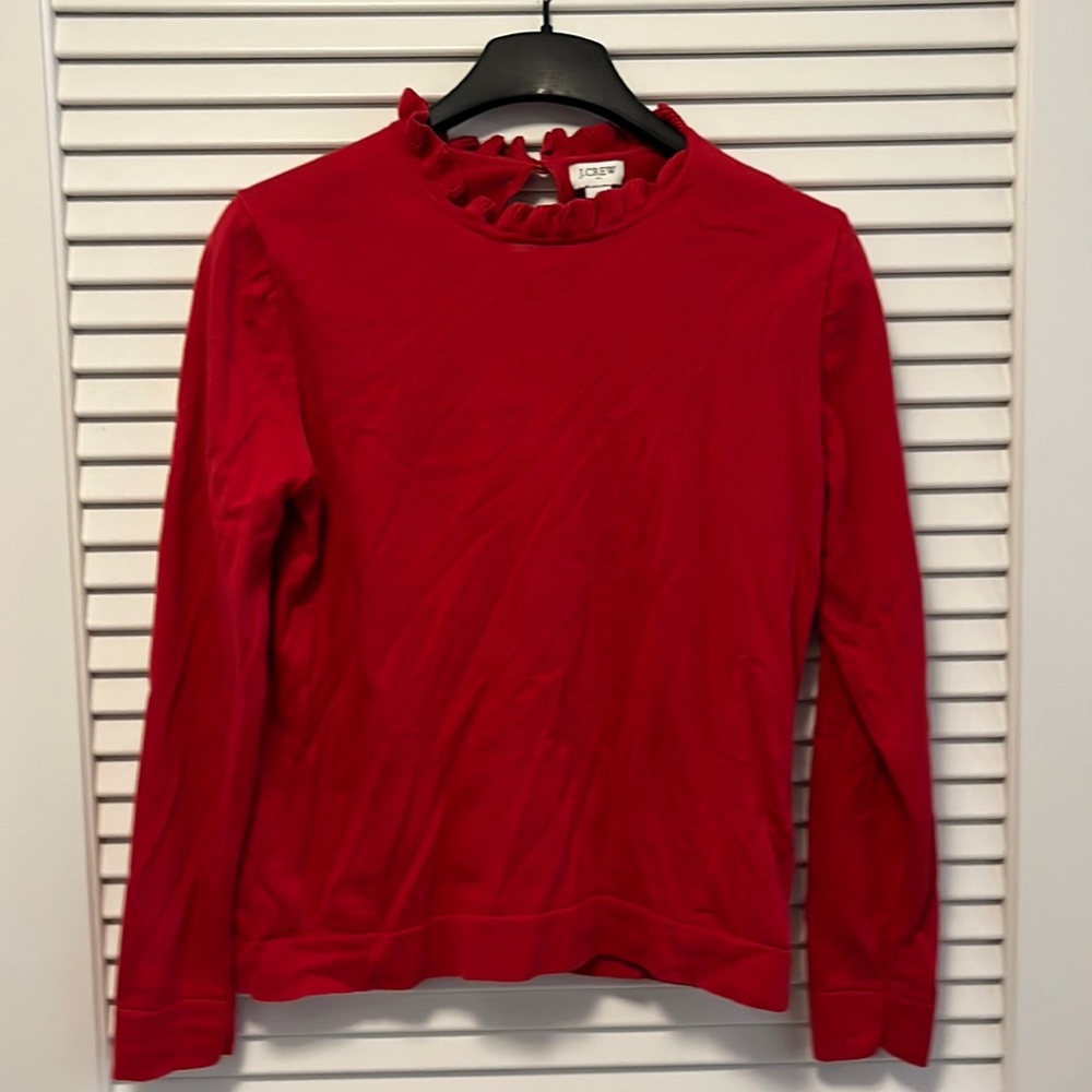 J.Crew Factory Ruffleneck Sweater